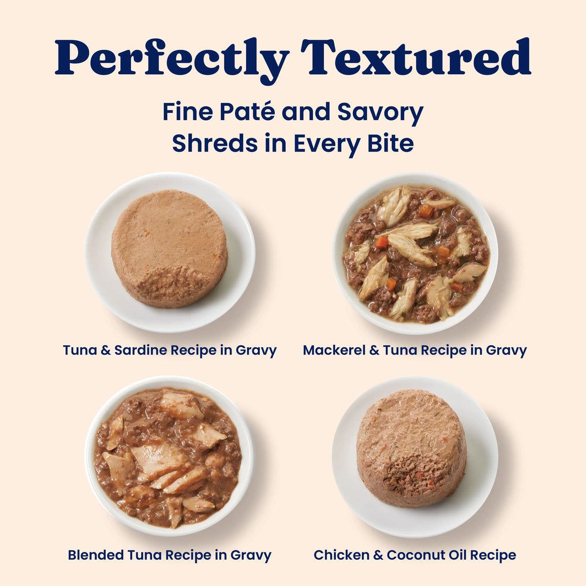 Solid Gold Feline Favorites Wet Food Variety 12 Pack for Cats Fish Assorted Flavors & Textures Complete Balanced Diet