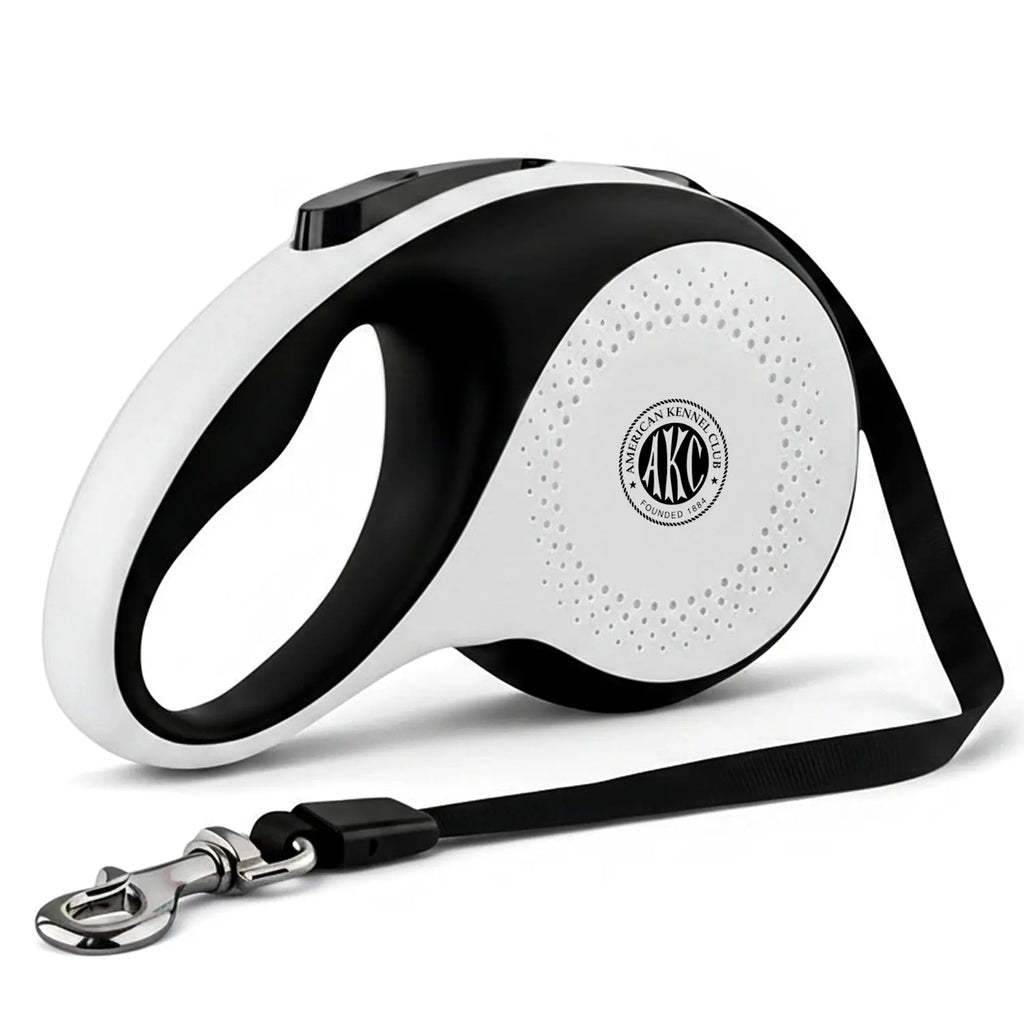 American Kennel Club Retractable Dog Leash, Tangle-Free, 16.4 Ft, for Medium Dogs up to 66 Lbs