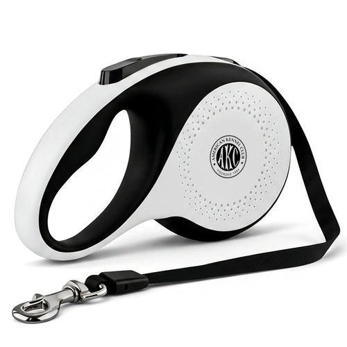 American Kennel Club Retractable Dog Leash, Tangle-Free, 16.4 Ft, for Medium Dogs up to 66 Lbs