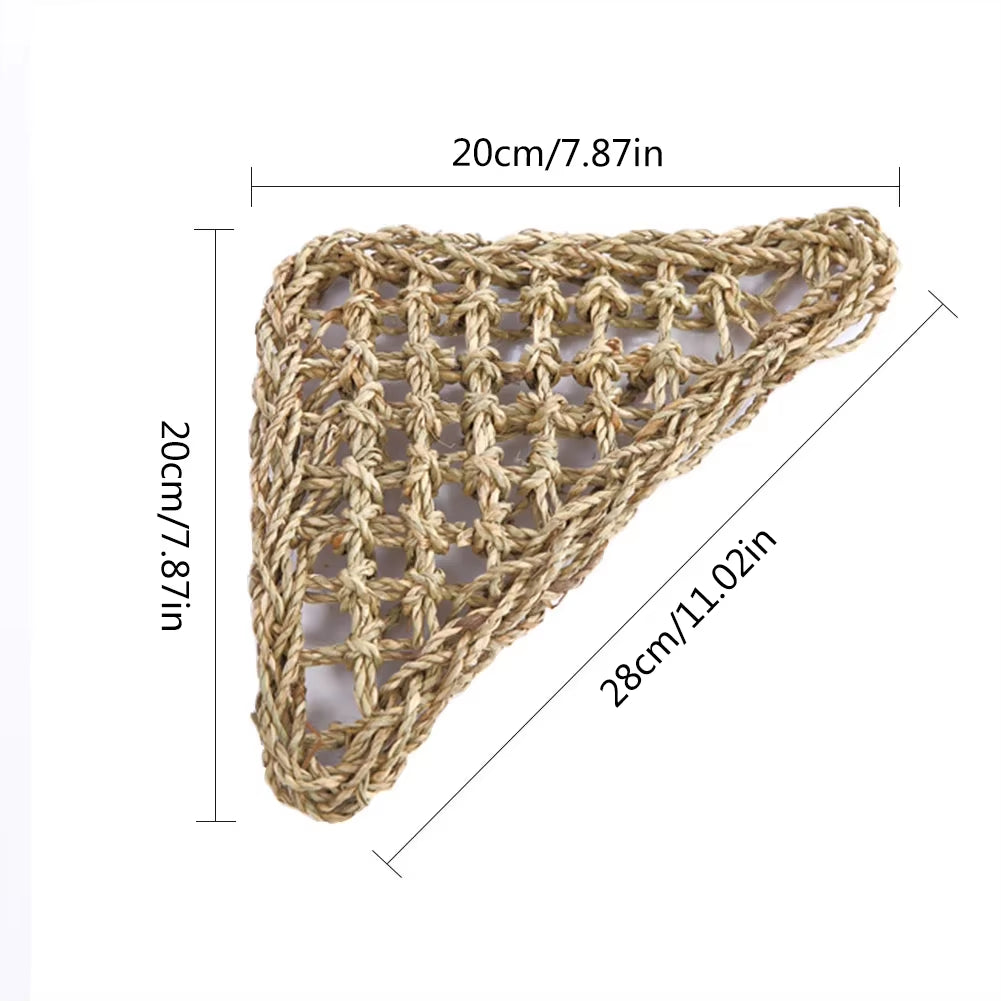 Pet Hammock Lizard Reptile Grass Mat Bed Hamster Reptile Pet Bed Pet Parrot Hammock Swing Pet Reptile Small Pet Bed Hanging Bed